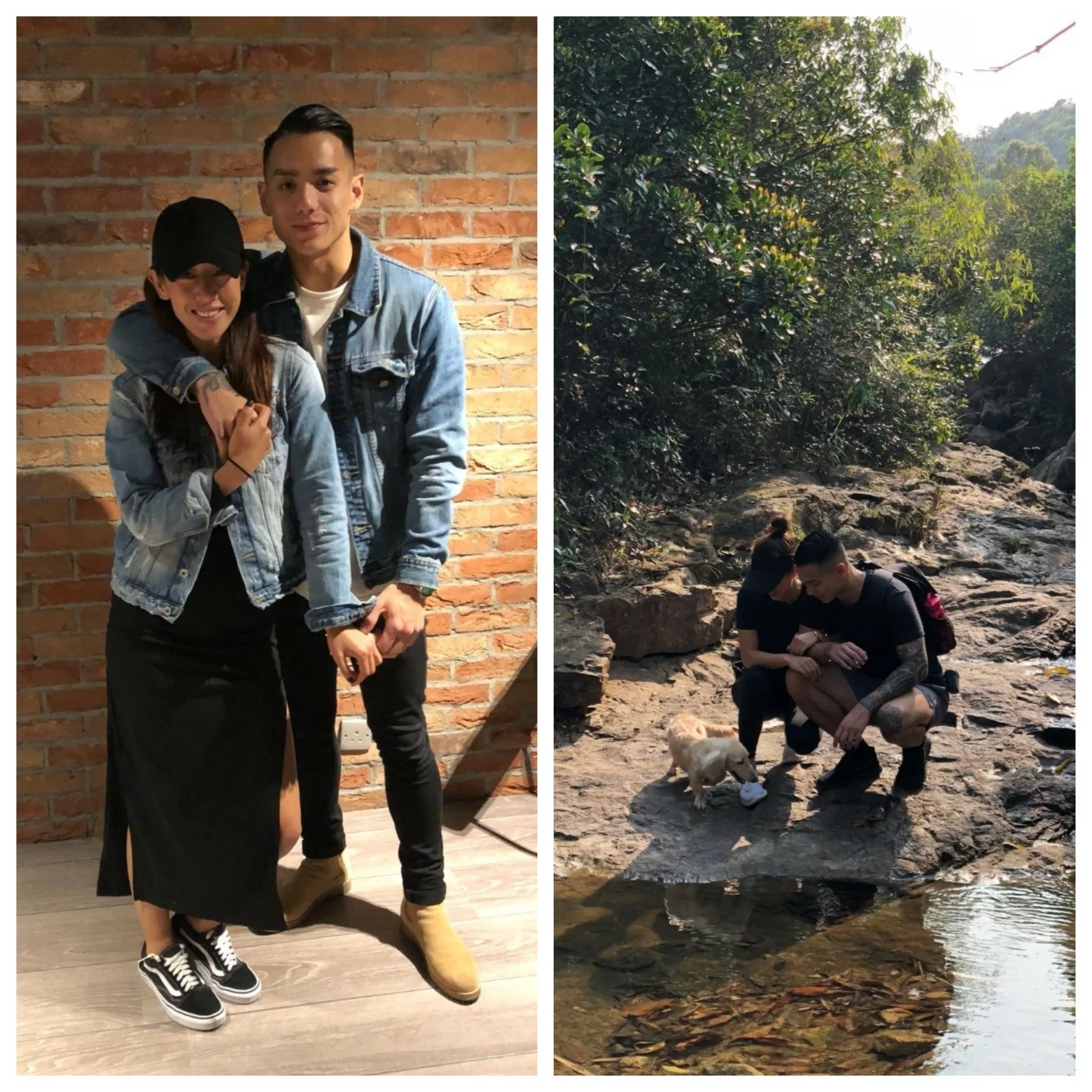 梁靖琪經朋友介紹認識圈外男友Jon，兩人拍拖一年多，感情相當穩定。