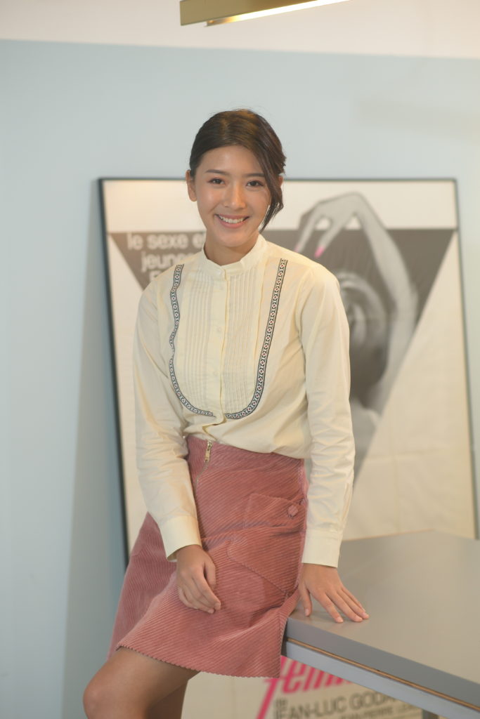余香凝在電影《逆流大叔》的演出，連途人也大讚演得好，她說十分感動。