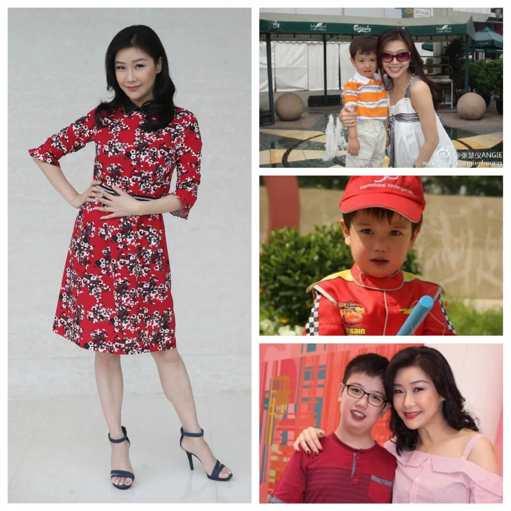 張慧儀這段時間專心陪兒子共度難關