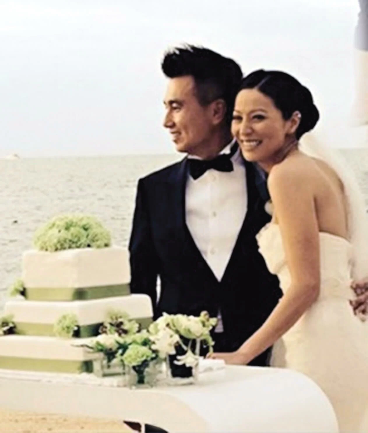 二〇一三年和朱建崑結婚,她說兩人的相處愈來愈好。