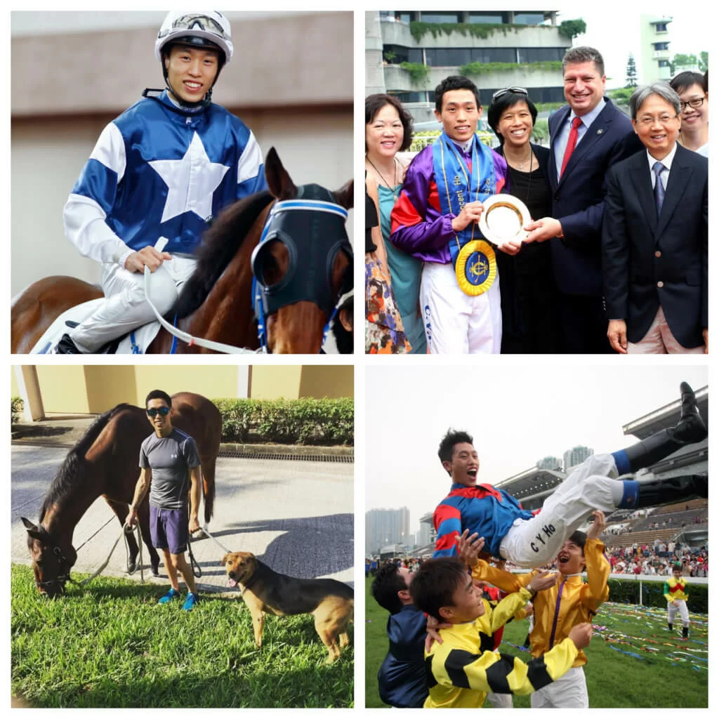 何澤澤十七歲投考見習騎師訓練學校,他的目標是做世界級騎師。