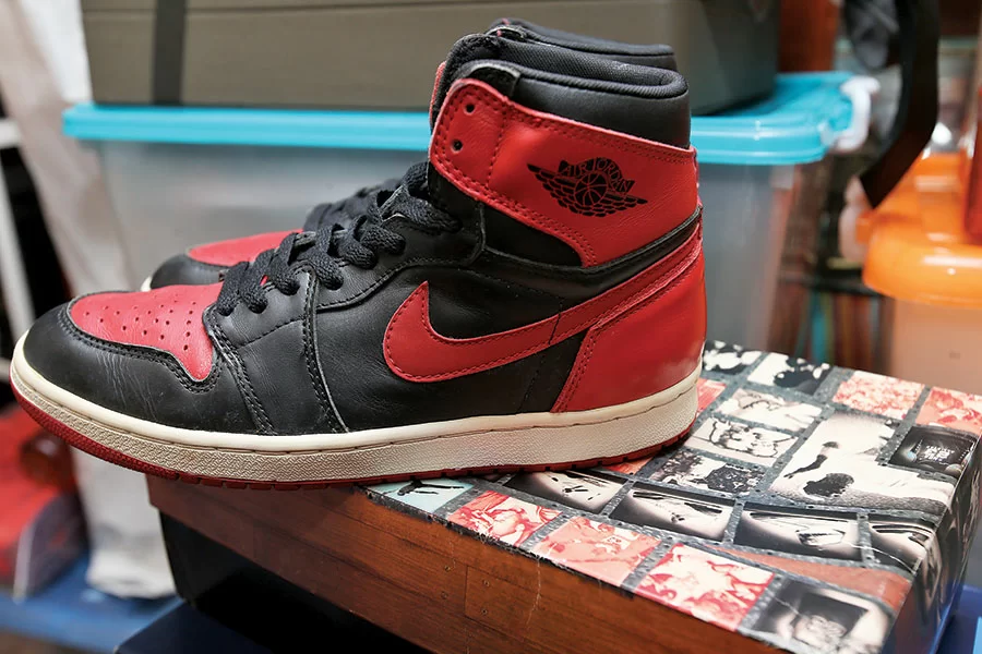 走難時都要帶它走，這對Air Jordan對Roland的意義十分大。