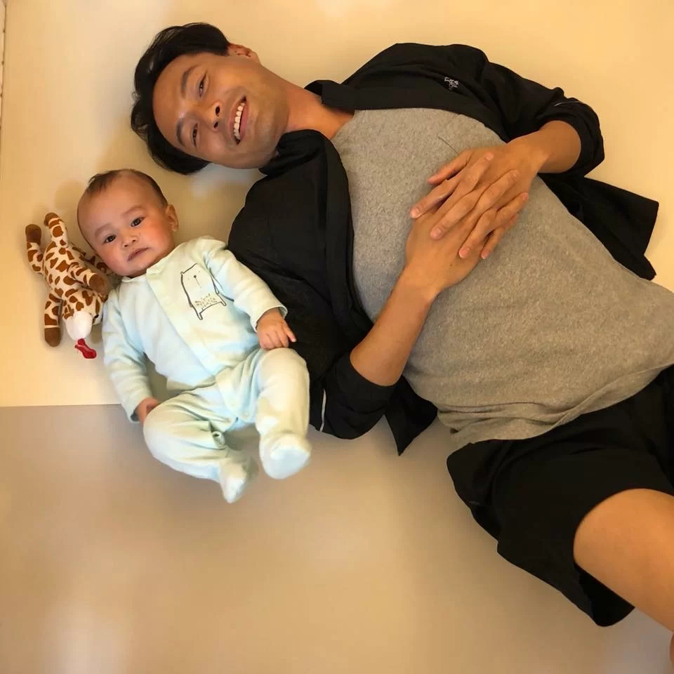 張達倫表示兒子出生後,他對工作變得更積極進取。