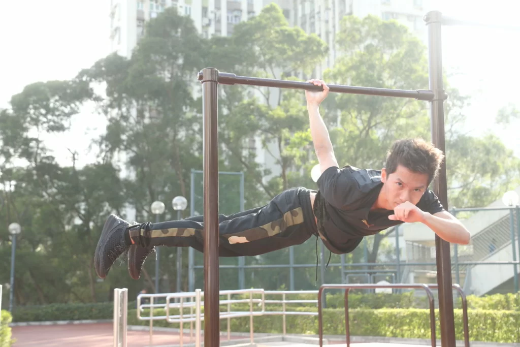 黃煒峰的自信來自健身