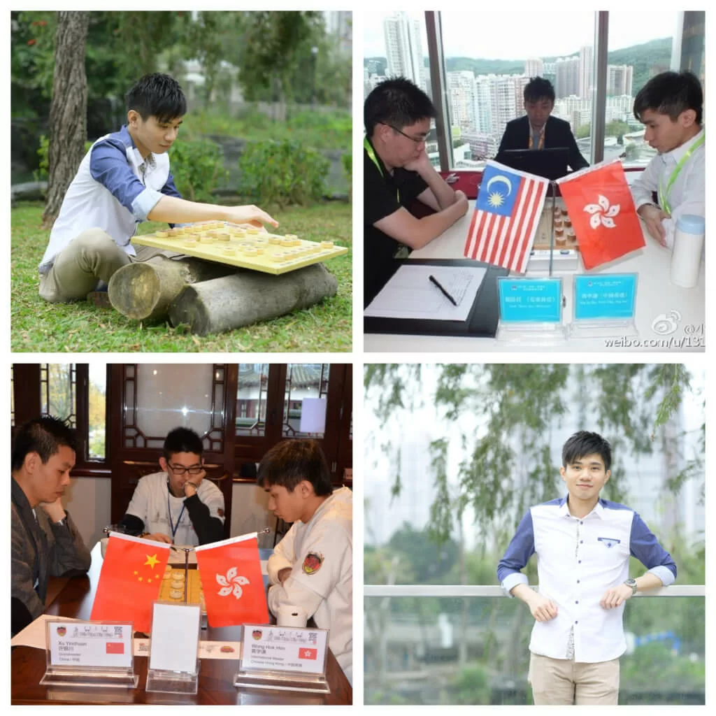 黃學謙經常到大陸參加象棋比賽,他認為與高手對弈能提升個人水平。