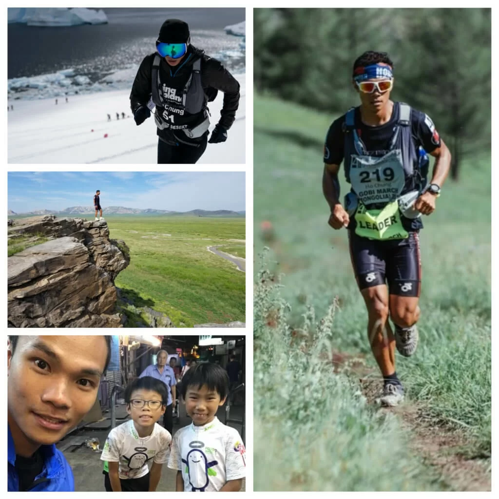 黃浩聰經常帶兒子去跑山