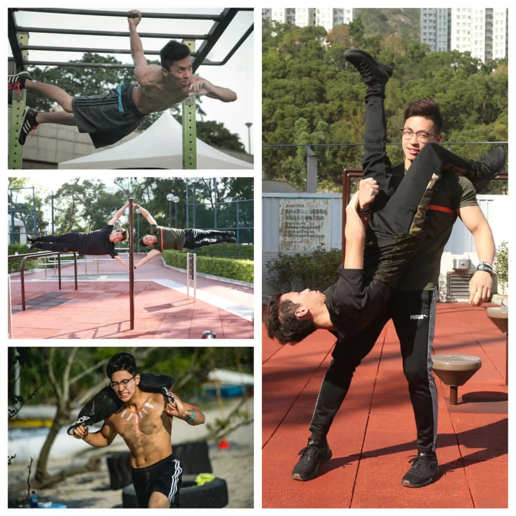 街頭健身令兩個年輕人找到人生目標