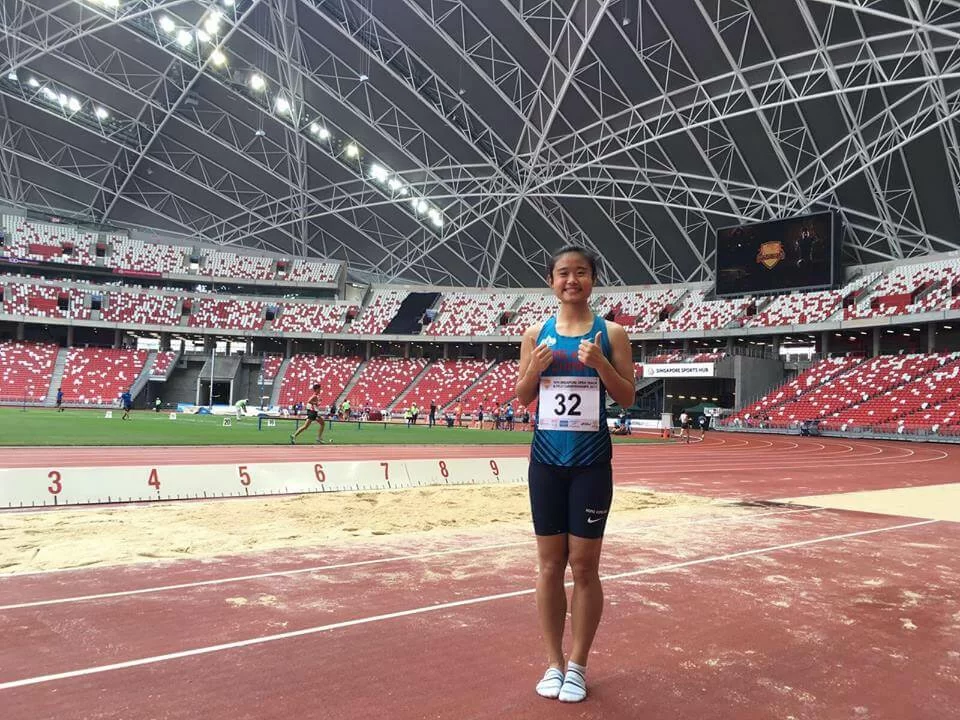 俞雅欣希望努力拉近香港與亞洲的女子跳遠水平