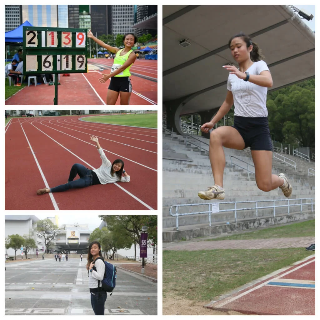 俞雅欣從小到大都喜歡運動