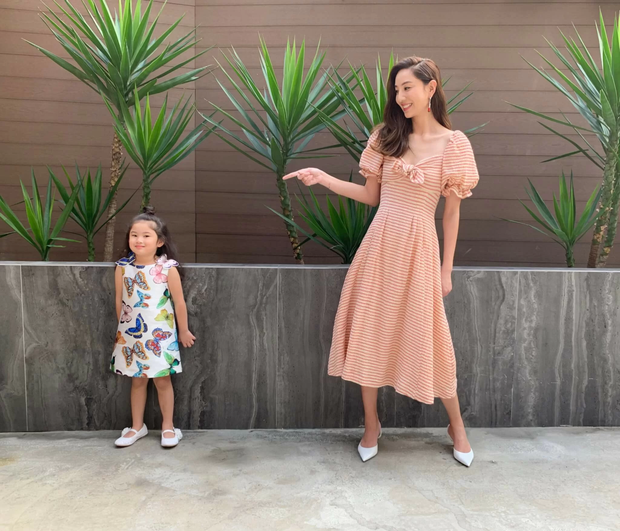 on Yumiko Dress:REJINA PYO from Harvey Nichols Heels:GIOIA DELL'ACQUA from Harvey Nichols on Avery Dress:CHARABIA from Harvey Nichols Shoes:BADGLEY MISCHKA from Harvey Nichols