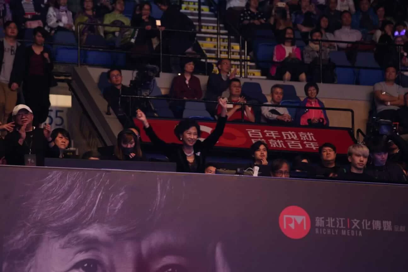 葉蒨文當然有去捧場！