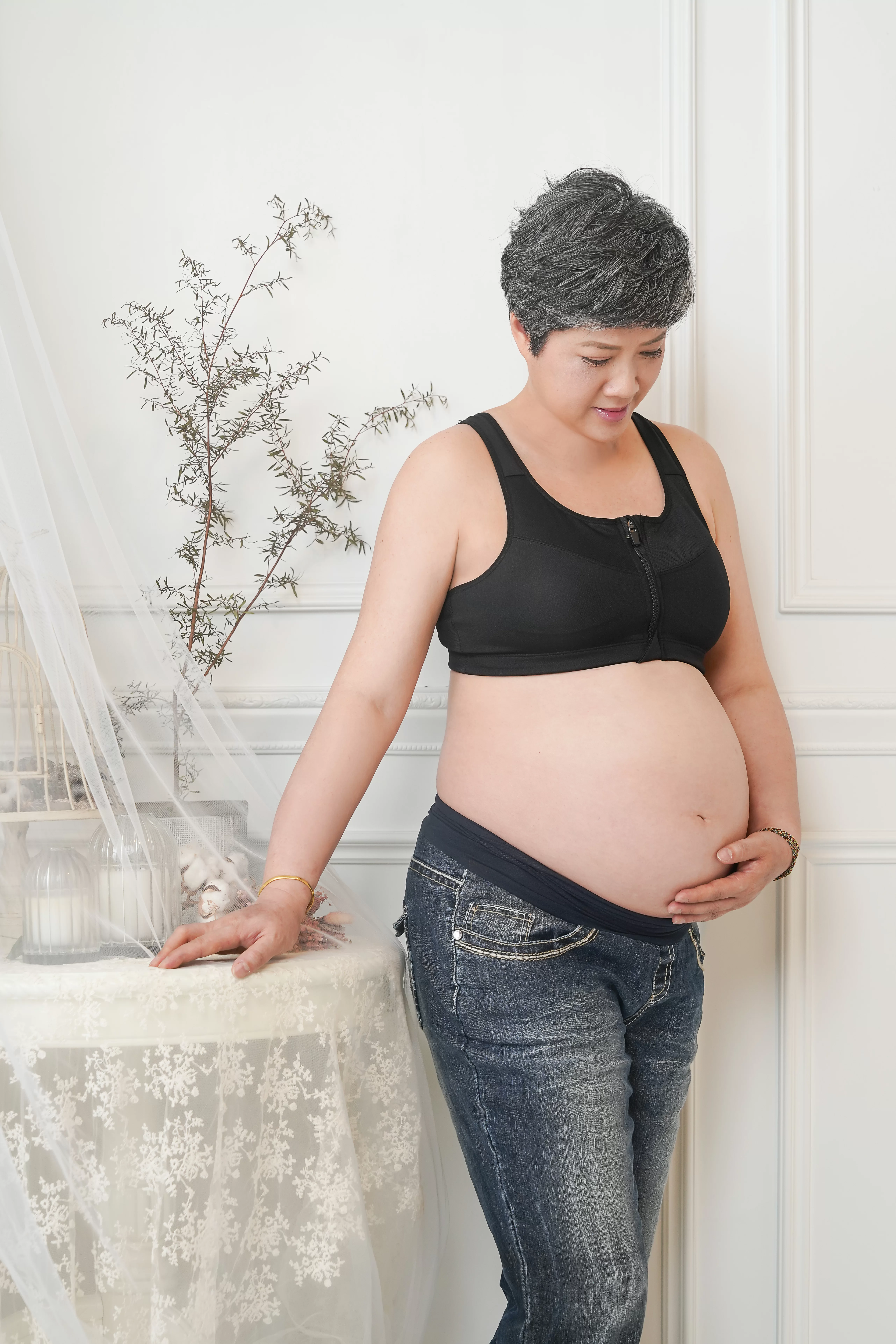 黃澤鋒大讚這輯大肚照，影得太太十分靚。