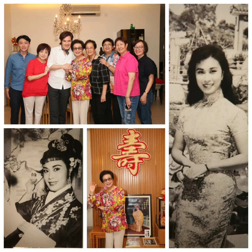 卿姐羅艷卿早年成名,六十年代已經退休,她說自己運氣好。