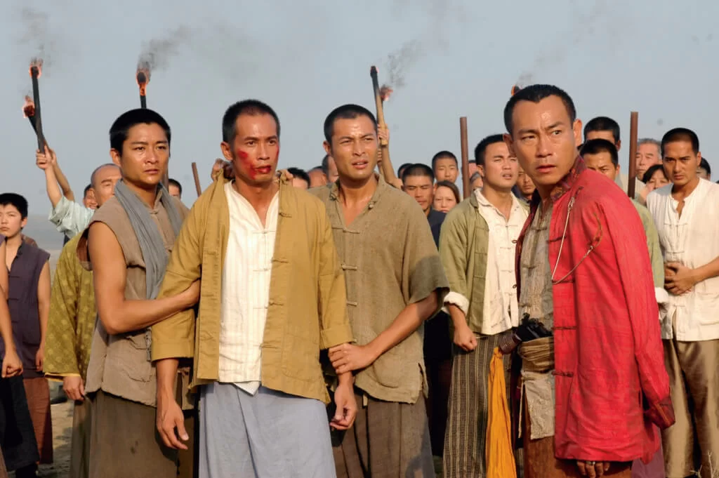 《火舞黃沙》中，張達倫演陳豪「身邊的人」，不太多人留意他。