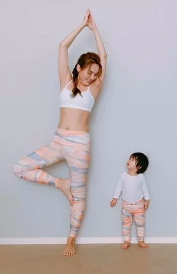 她表示自囡囡出世後,一直陪伴她吃喝玩樂。