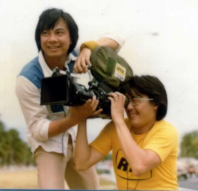 麗的電視年代到菲律賓拍外景,台前幕後相處融洽。