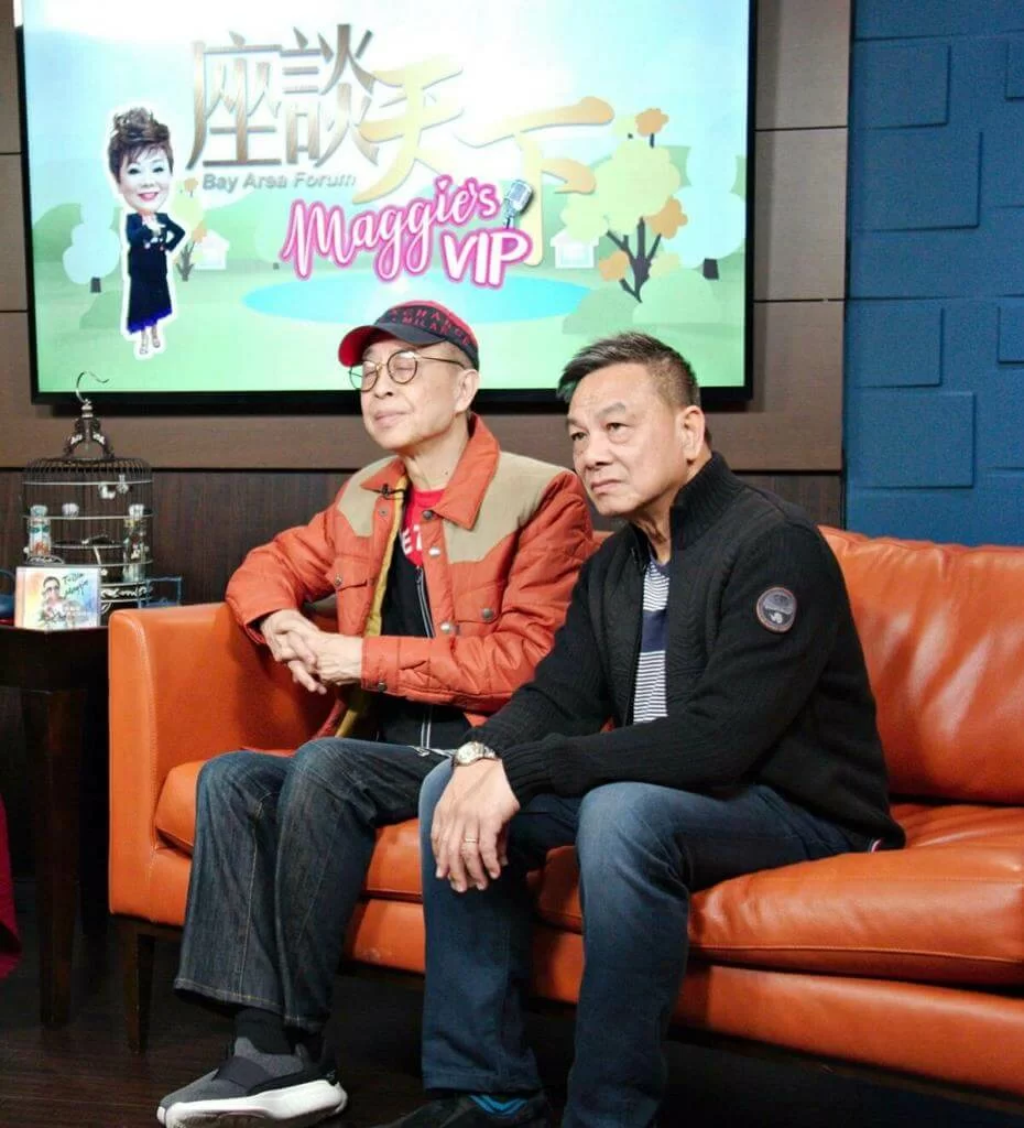 關偉倫與葉振棠是鄰居兼好友,葉振棠出騷,經常會看到這位老友陪伴左右。