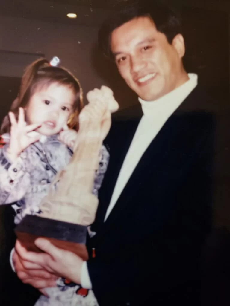 黃栢文患癌時,女兒才兩、三歲,他的目標是要看着女兒長大,女兒亦成為他抗癌的精神支柱。