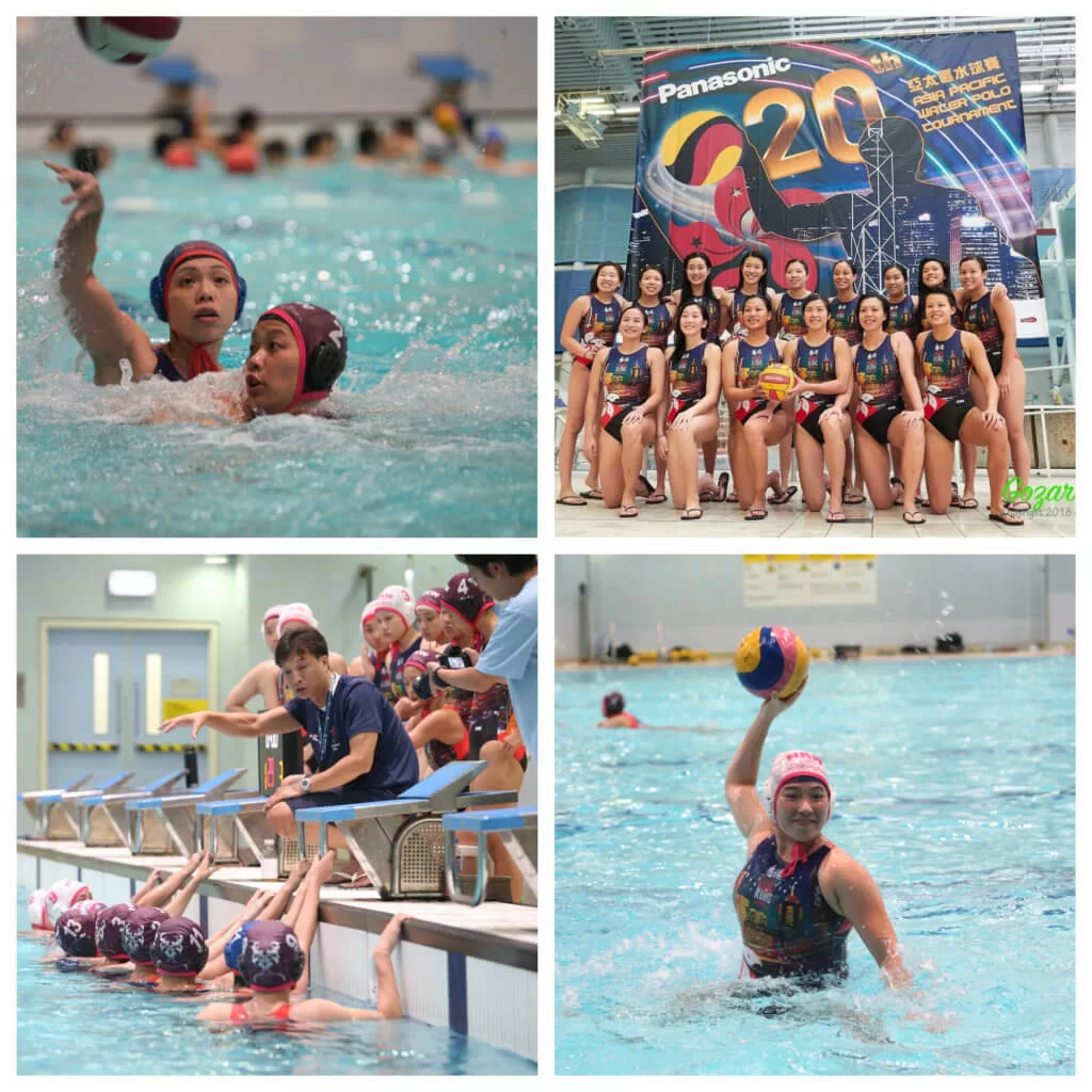 香港女子水球隊努力向前