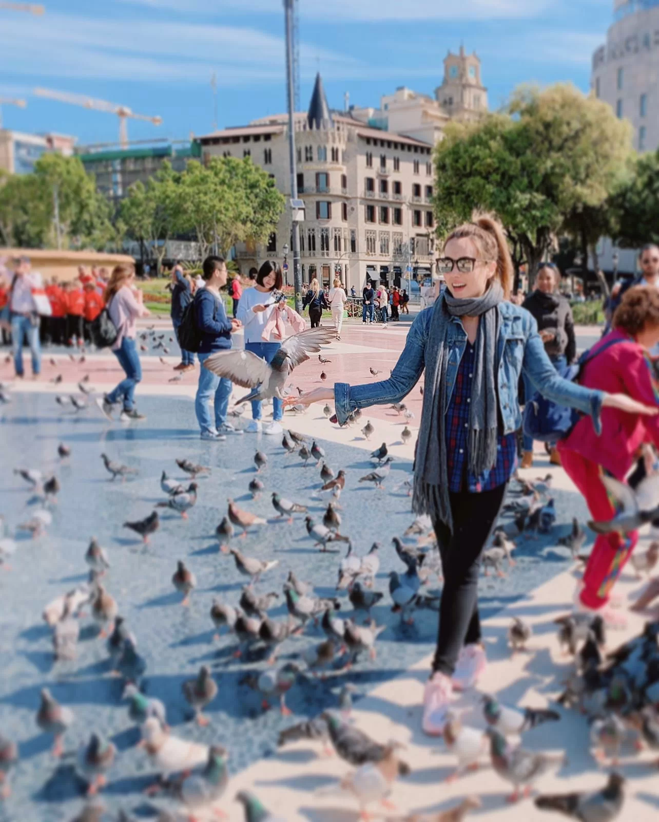 老公安排所有行程,令她安心享受。