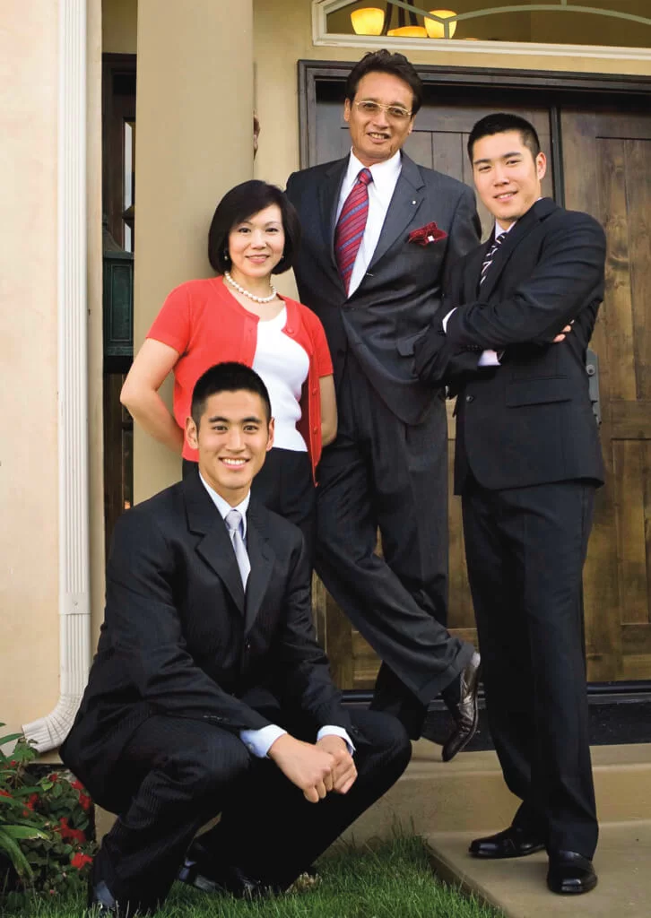 秦祥林說自己很幸運，在電影圈名成利就，又娶得好老婆，老婆把兩個兒子教育得很好，不用他們傷腦筋。