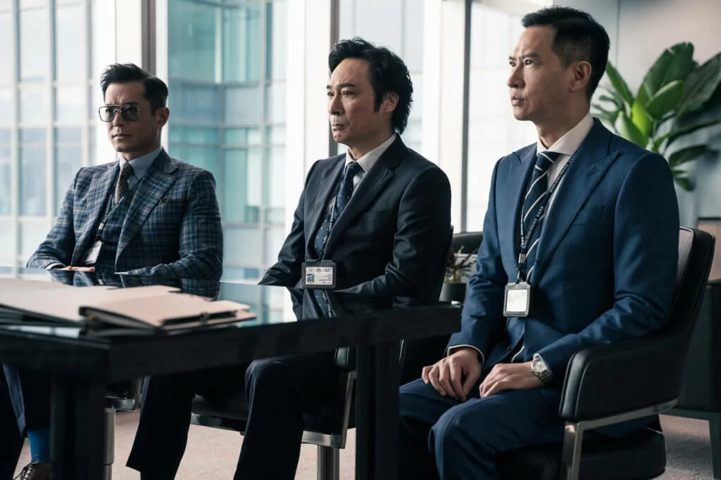 吳鎮宇、張家輝及古天樂相隔三年再拍電影版《使徒行者2》。