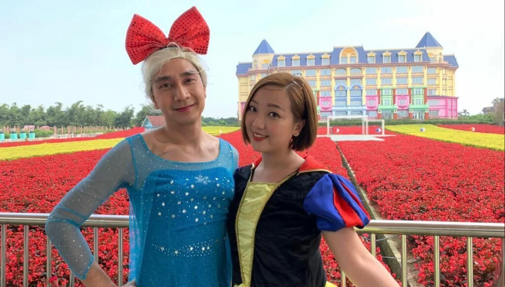 李尚正經常在節目中扮鬼扮馬,其Elsa造型更令人發笑。