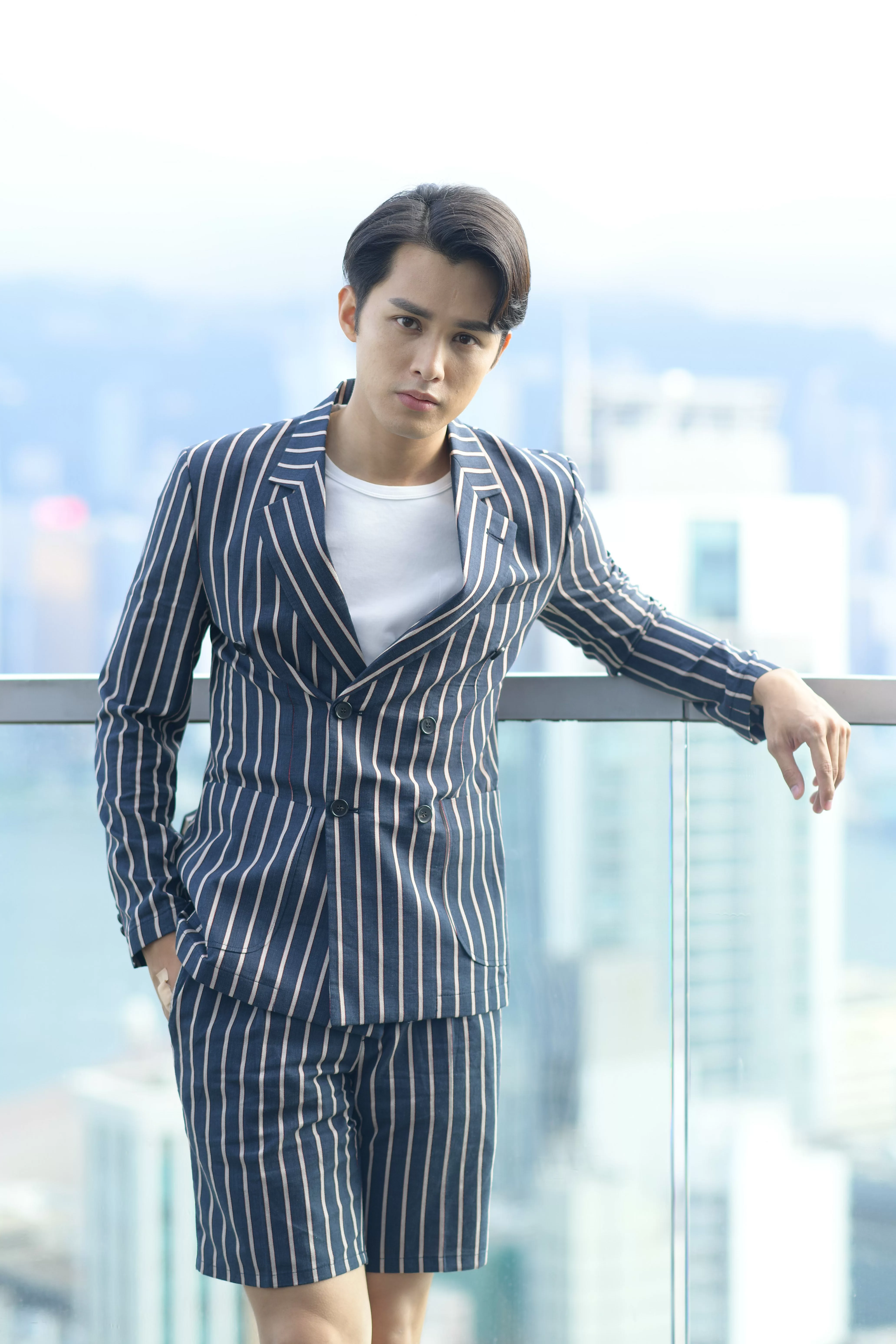 何廣沛表示身為演員，一定要先有自信，才可以說服人。