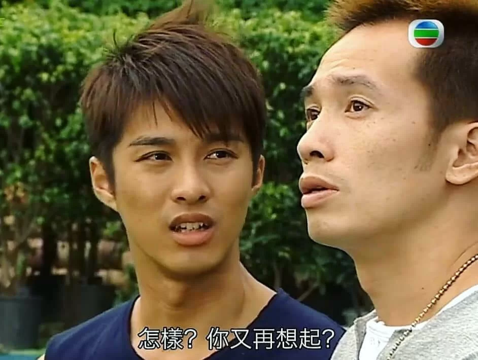 黃嘉樂青澀的年代,與陳豪拍《點解阿Sir係阿Sir》。