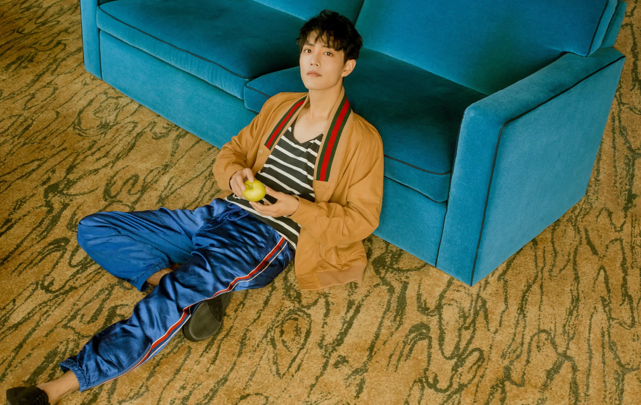 肖戰說減壓的方式是睡覺,發生什麼事都好,只要讓他睡一覺就好了。