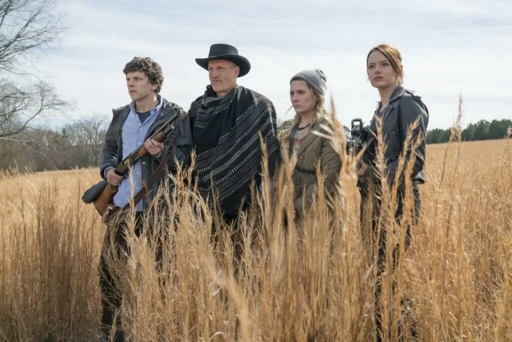 活地夏里遜、謝西艾辛堡、愛瑪史東及艾碧姬布絲蓮原班人馬演出《喪屍樂園:連環屍殺》