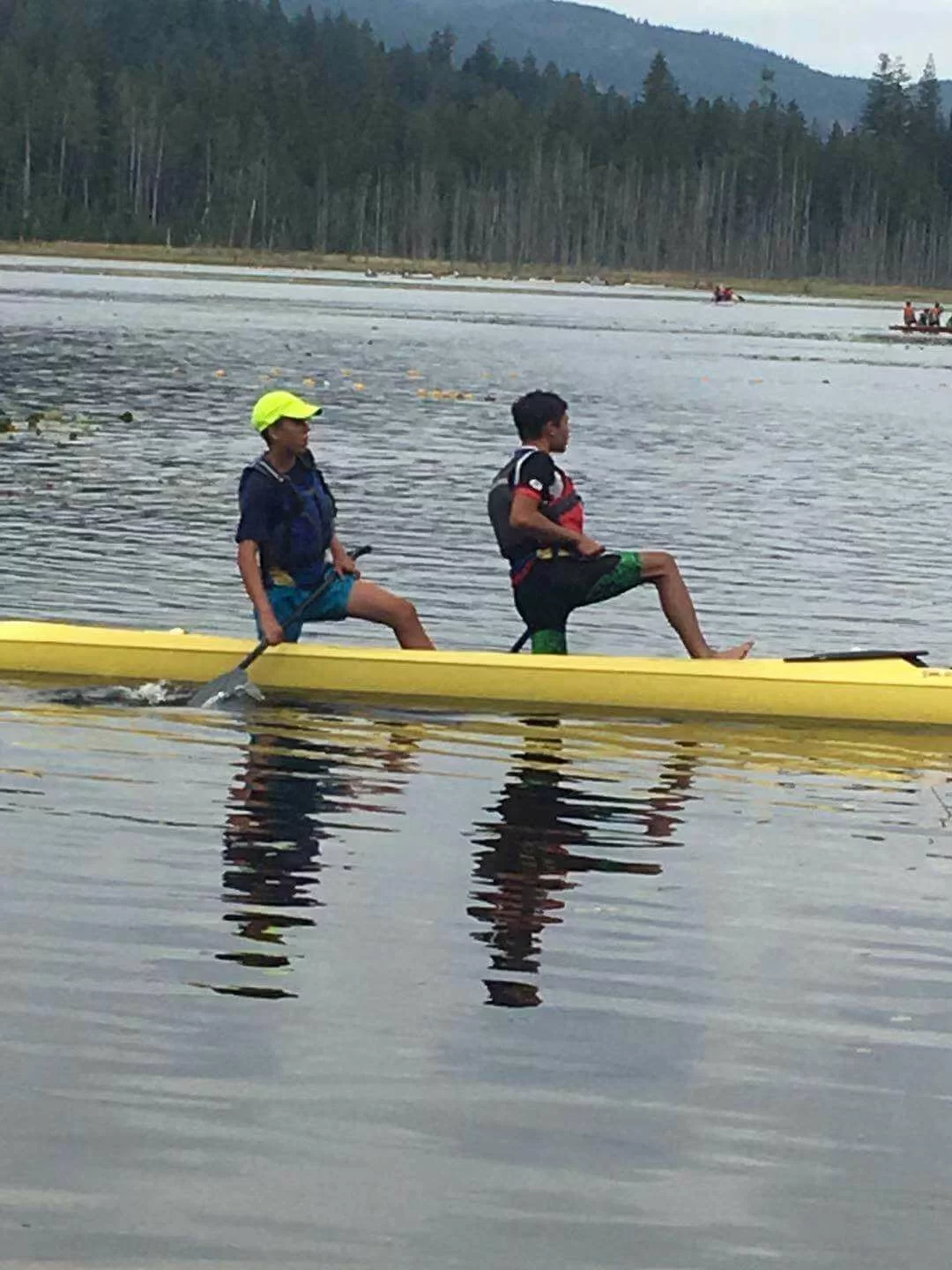 十五歲的兒童遺傳了運動細胞,更是冬季兩項和獨木舟的選手。