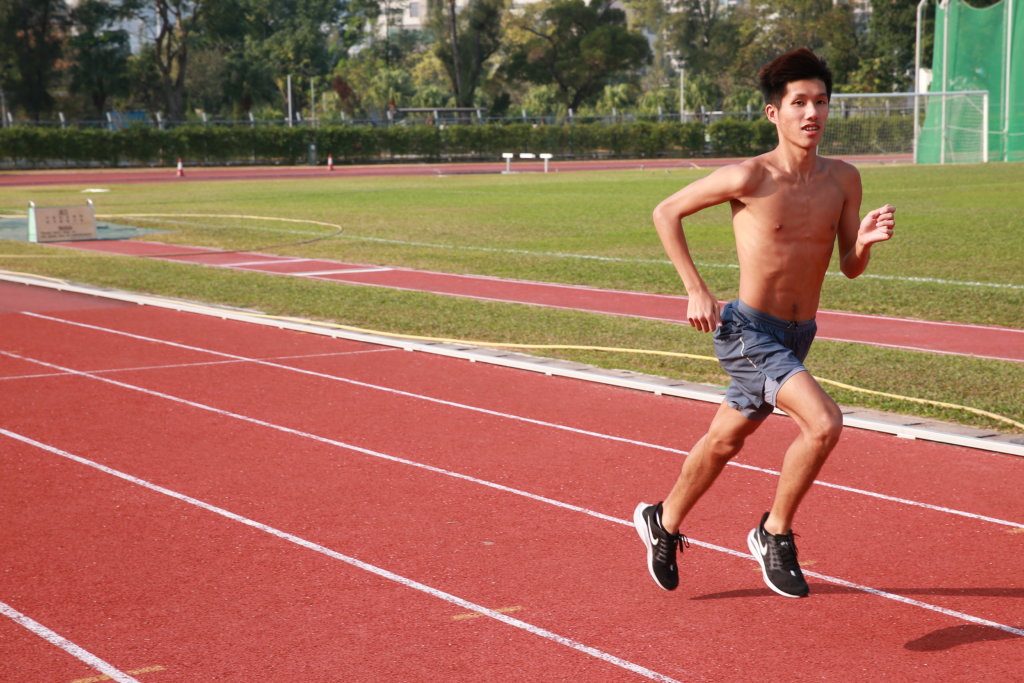 黃尹雋的夢想是代表香港跑向奧運
