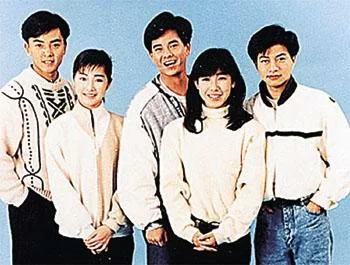 某個時期的兒童節目，譚玉瑛的拍檔有鄭伊健、黎芷珊等。