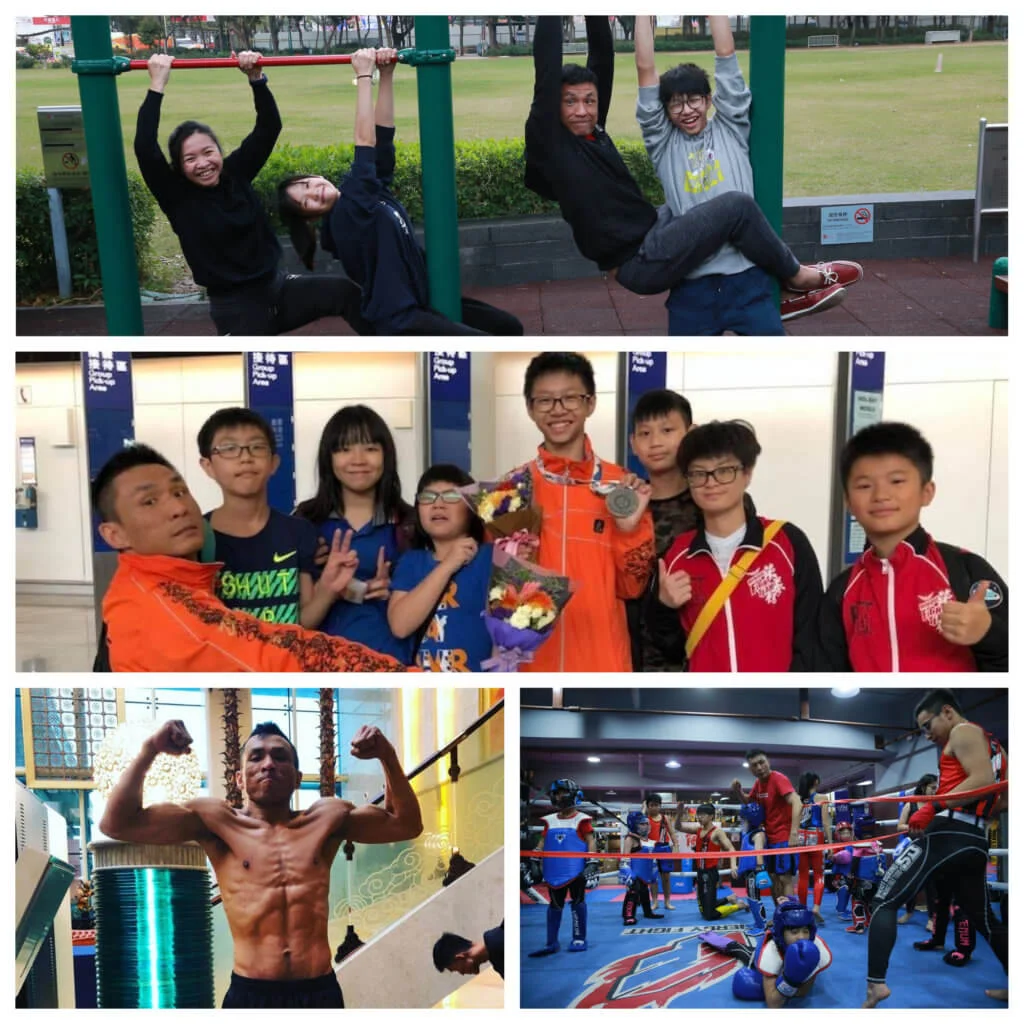 向柏榮和囝囝、囡囡相處像朋友一樣,沒有隔膜。