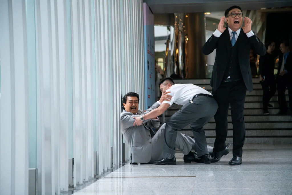 魯振順近日在劇集《多功能老婆》中，飾演黃錦燊的助理筍Sir