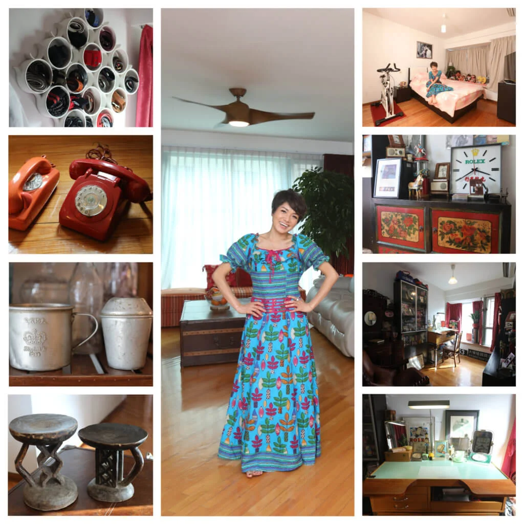 寶珮如將丈夫的收藏品融入生活,令整個家溫暖又舒適。