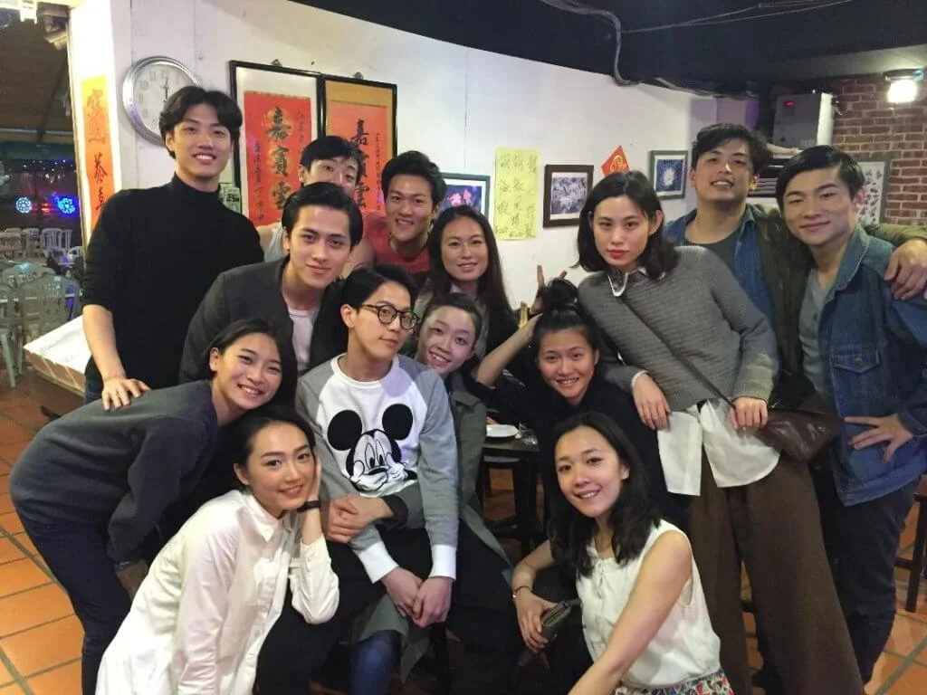 Ceci在台灣生活讀大學,與一班同學感情深厚。