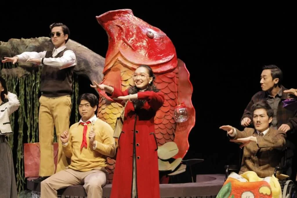 一六年於國立台北藝術大學的戲劇《尋找男子漢》表演