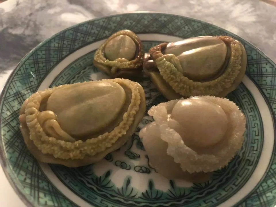 玉鮑魚，像真度十足呢！