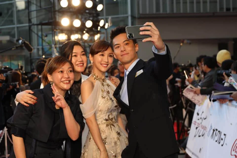 電影《Baby復仇記》台前幕後,早前參與東京國際電影節。