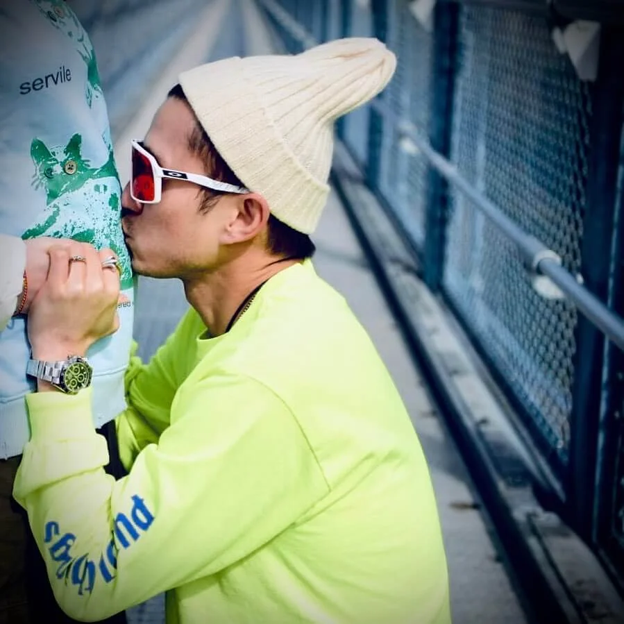 陳山聰表示會努力保護BB及照顧媽媽， 希望BB可以健康快樂成長。