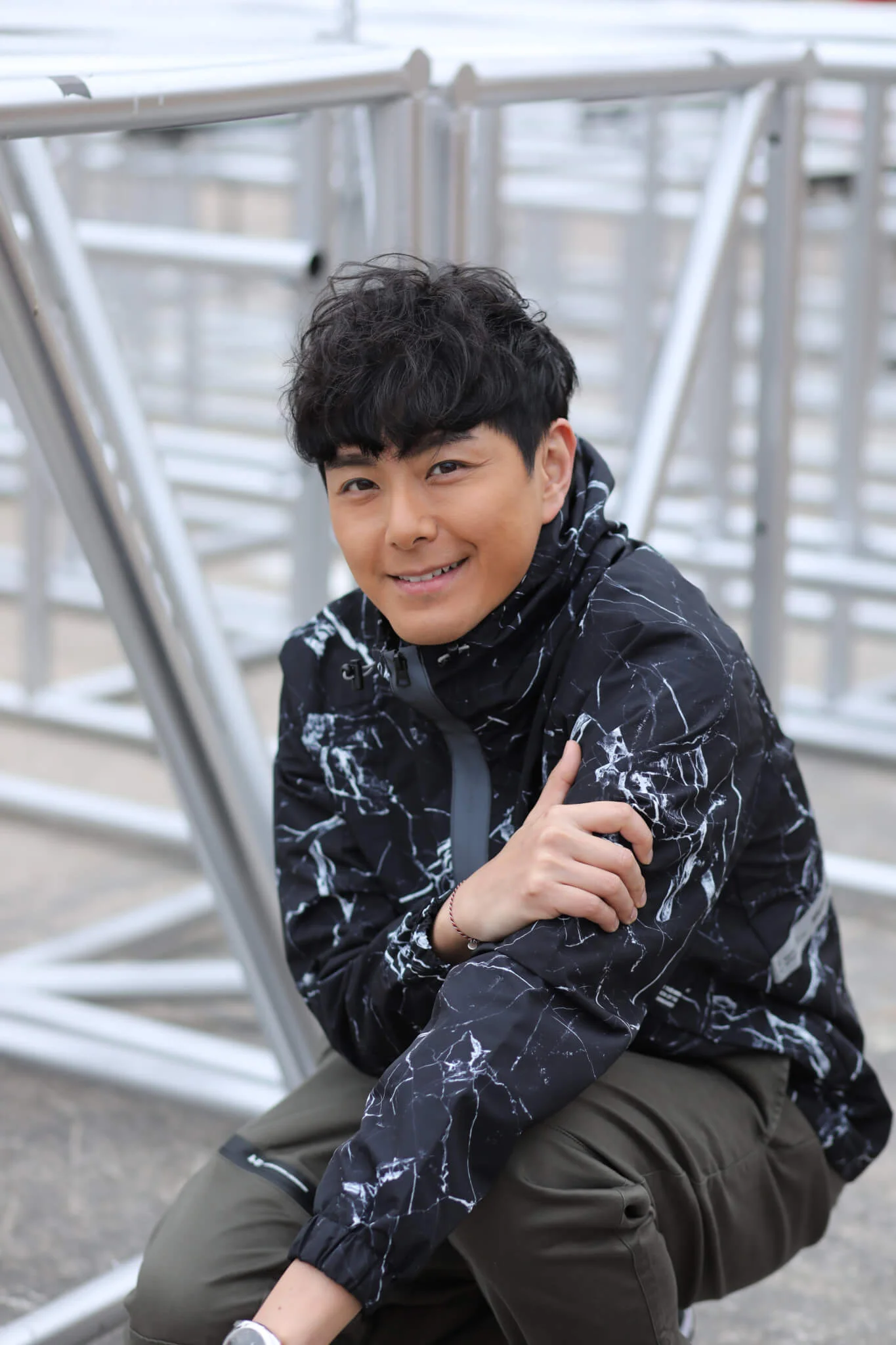 蕭正楠覺得太太偏瘦，笑言以後會多煲飯，要太太多吃飯。