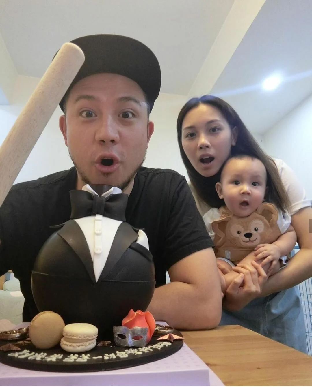 Steven成為爸爸後除了專心湊仔，亦不時炮製美食。