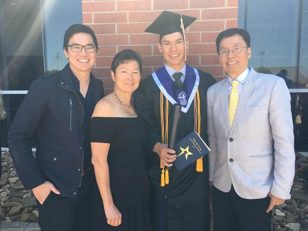 張雄熙感謝父母、哥哥一直以來支持他追夢。