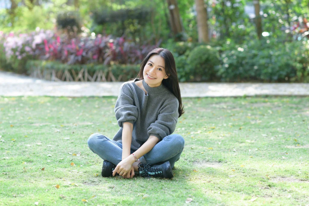 江若琳結婚後的感覺是安穩了,很多謝老公Oscar送給她一個家。