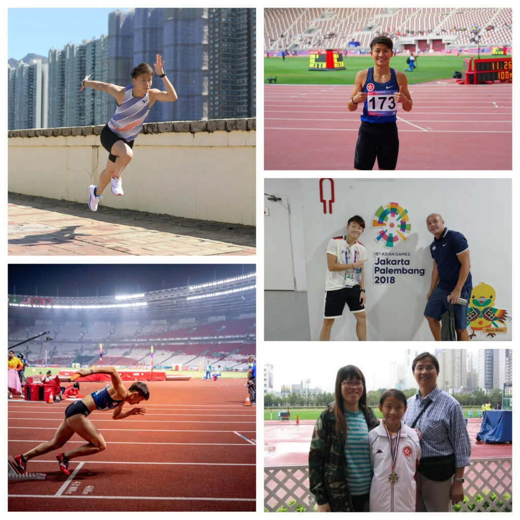 林安琪認為自己的人生，就像一場永不停止的跑步比賽。