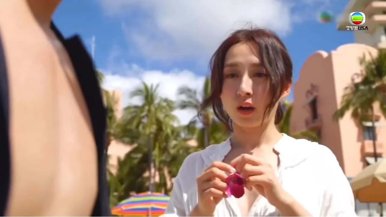 龔嘉欣看到何廣沛除衫騷肌，光看她的表情就知道Matthew當時的身形多吸引。