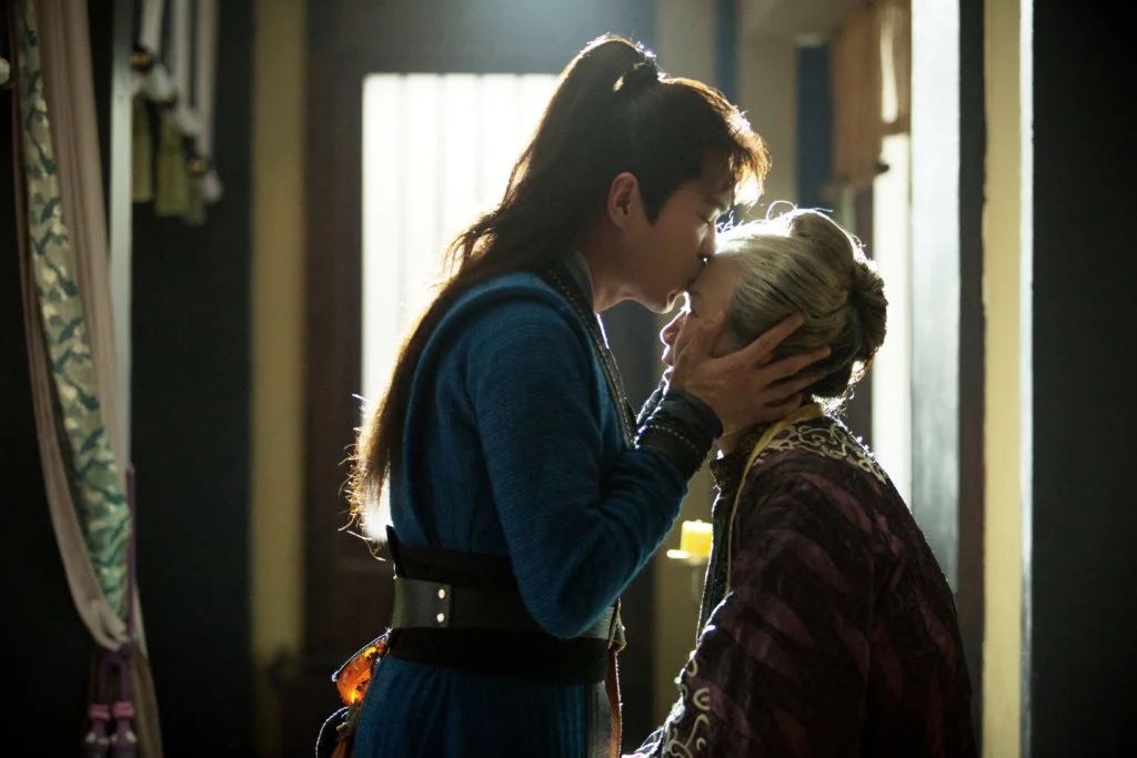 范閑與奶奶的戲亦非常感人,表面上看似疏遠,實則祖孫情深。