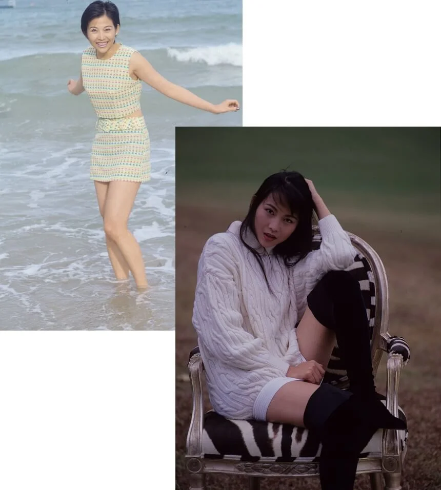 蔡少芬悉打扮，不減當年「美女芬」風采。